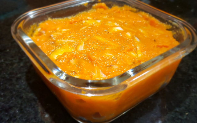 Doce de abóbora com coco