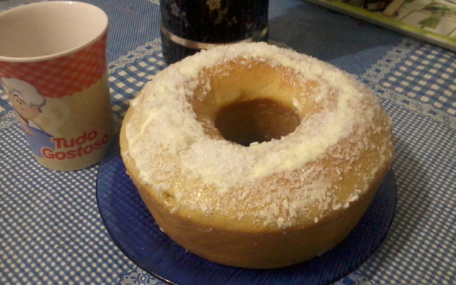 Bolo quase nada (sem leite e sem ovo)