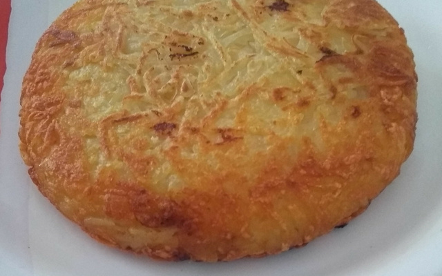 Batata suíça à moda praia