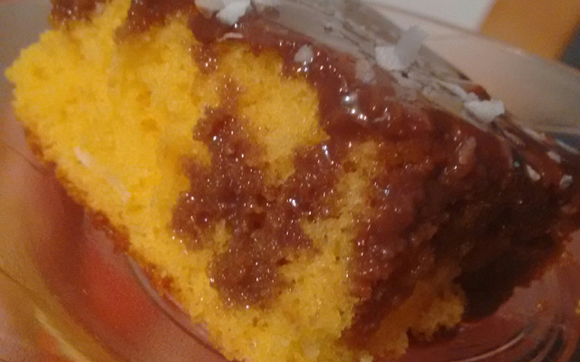 Bolo de cenoura rápido