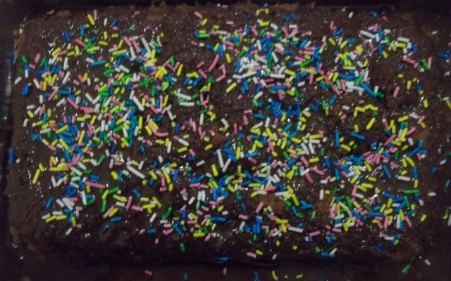 Bolo de micro-ondas de chocolate da Angélica