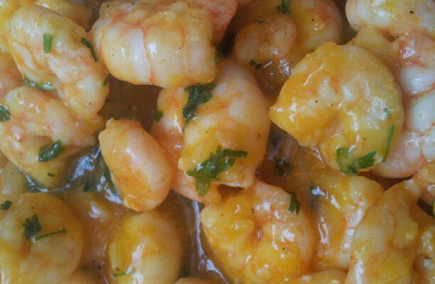 Camarão à moçambique