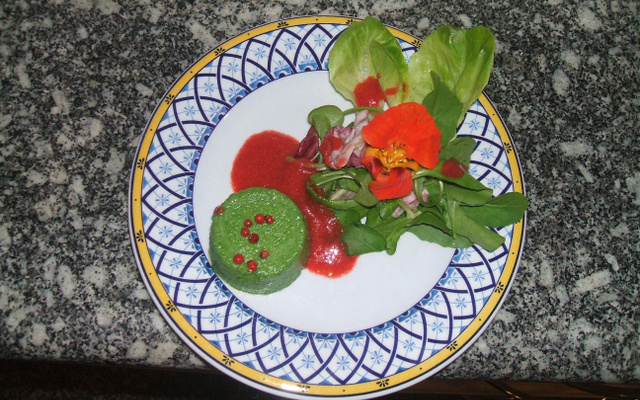Mousse de rúcula