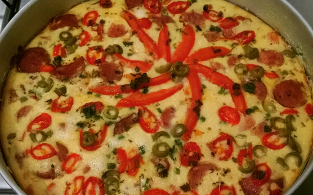 Torta de calabresa deliciosa