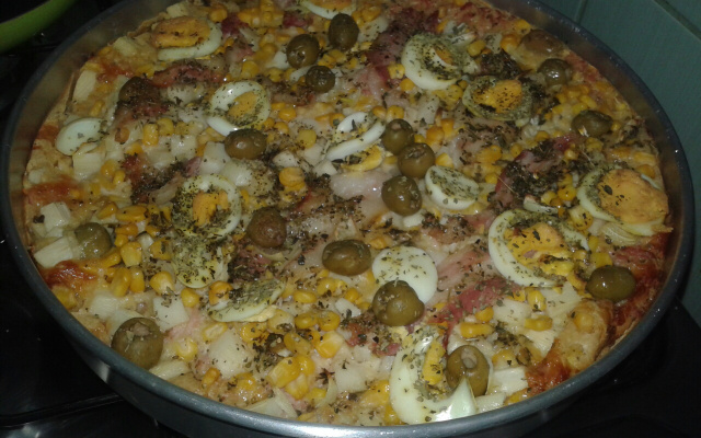 Torta portuguesa de liquidificador