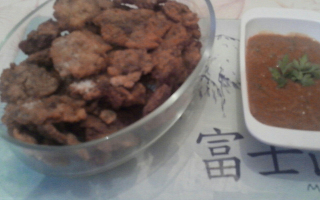 Bife de figado A milanesa