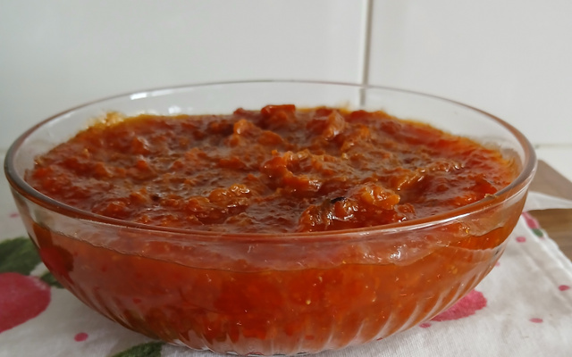 Doce de abóbora com coco