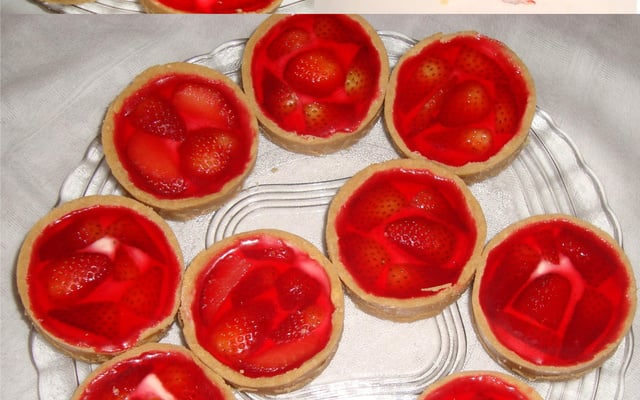 Tortelete de morango da Kelly