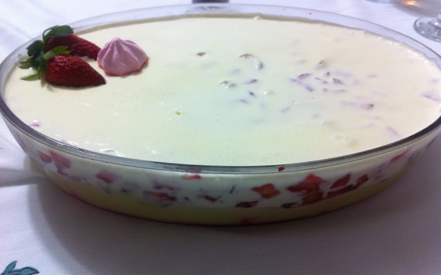 Torta fantástica de morango