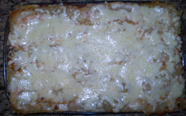 Lasanha à bolonhesa