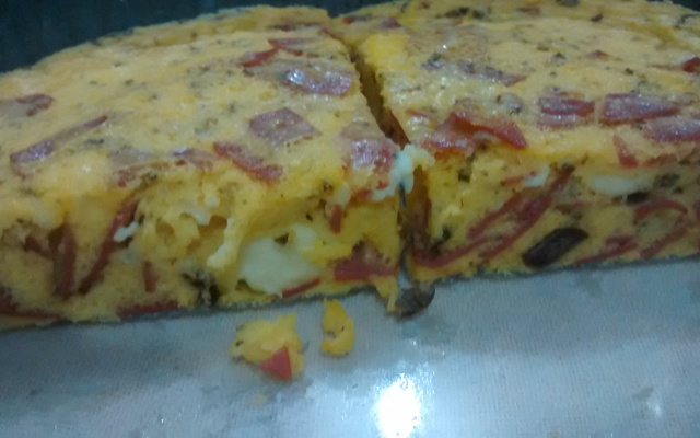 Omelete de forno da juju