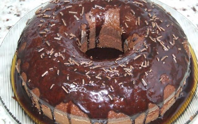 Bolo de chocolate fácil