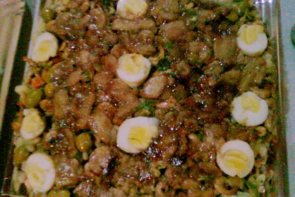 Virado à moda camarão