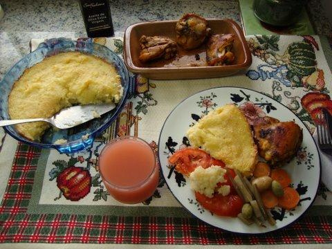 Purê assado (batata e queijos) do Lúcio Cezar