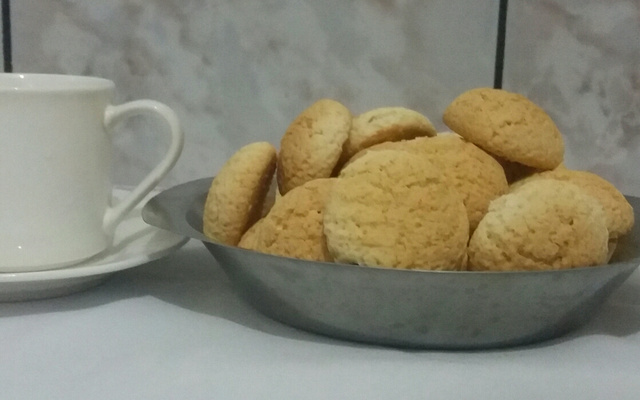 Bolacha de polvilho com coco