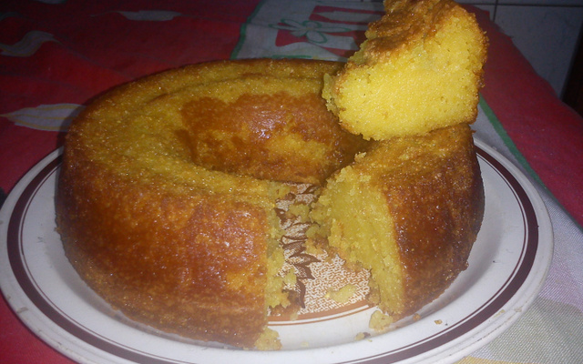 Bolo de milho cremoso