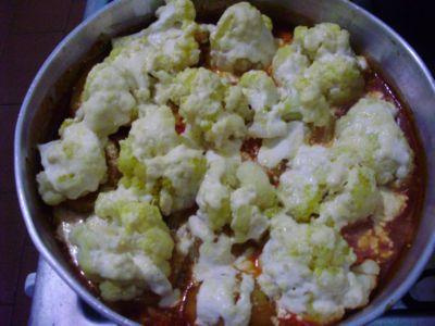 Couve-flor gratinada super prática