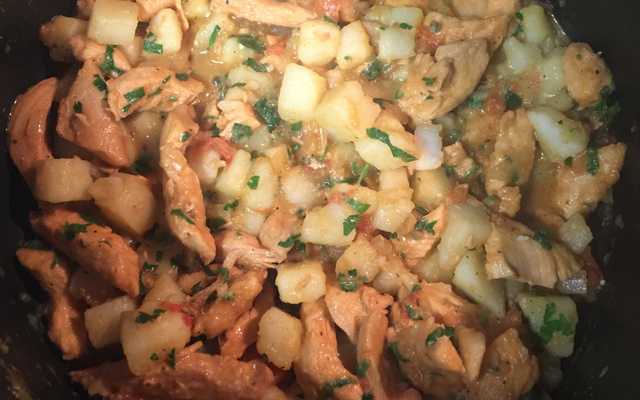 Filé de frango com batata