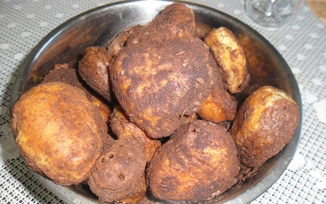 Bolinho de chuva prestígio da Bel