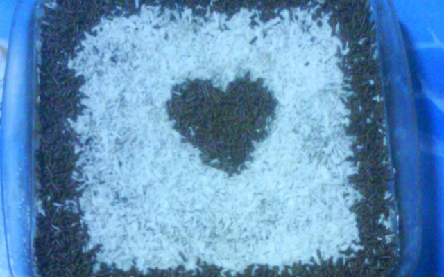 Pavê de chocolate e coco