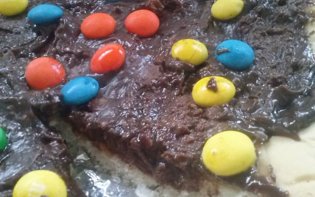 Pizza rápida de chocolate