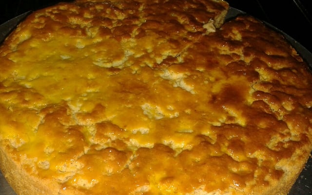 Torta de frango e requeijão com massa podre