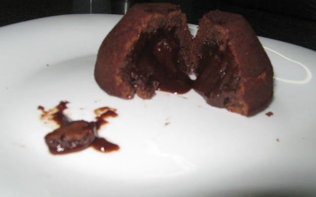 Petit gateau de chocolate