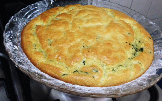 Souflé de espinafre