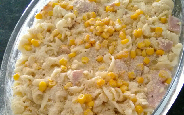 Macarrão à romanesca da Vivi