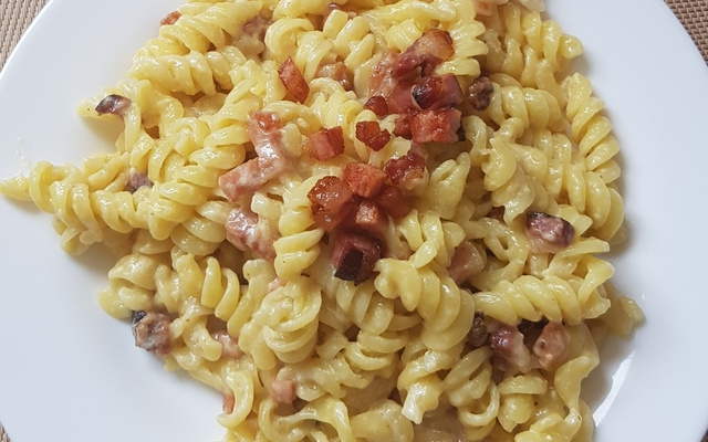 Macarrão a Carbonara