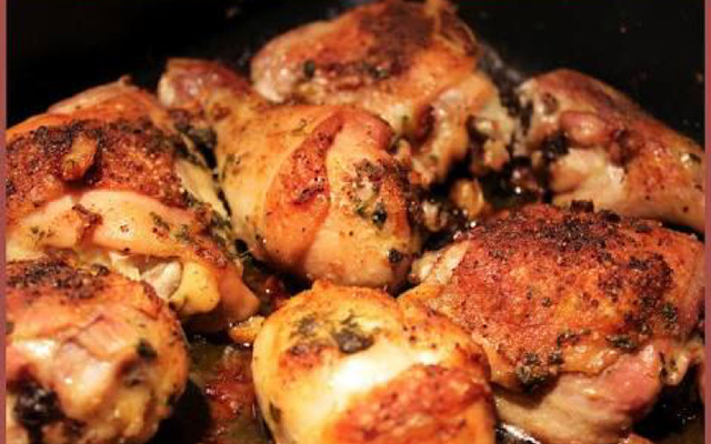 Frango ao molho de maracujá