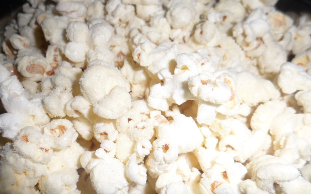 Pipoca com leite ninho