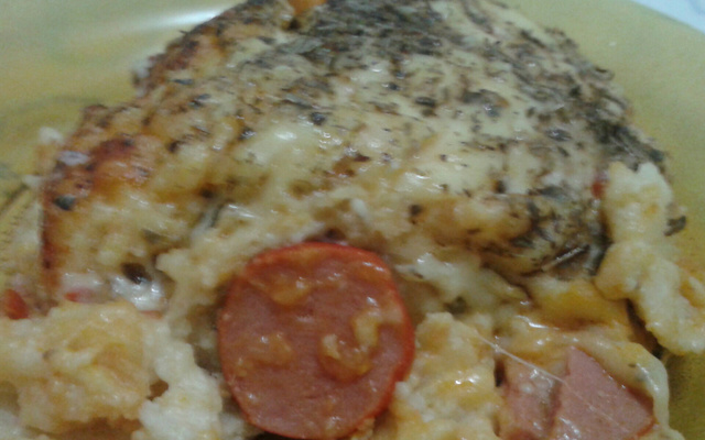 Hot Dog de forno para as férias da criançada