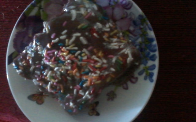 Bolo nega maluca de liquidificador