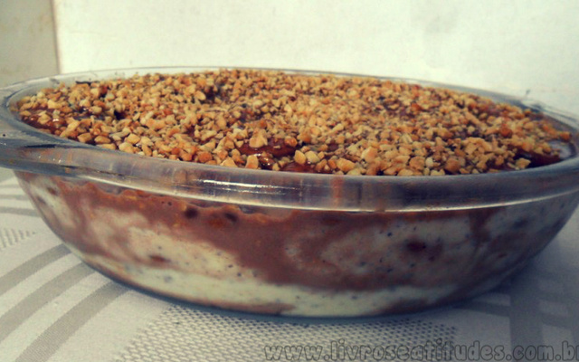 Pavê brasileirinho com brigadeiro