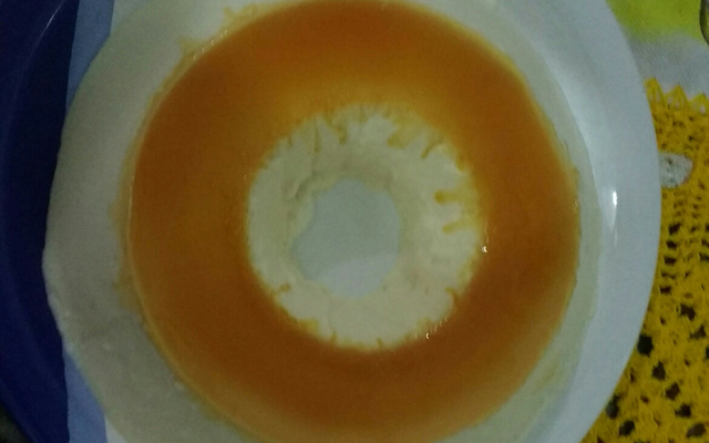 Pudim fácil e simples de geladeira