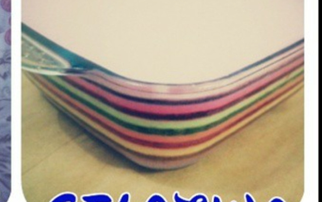 Gelatina Colorida em camadas