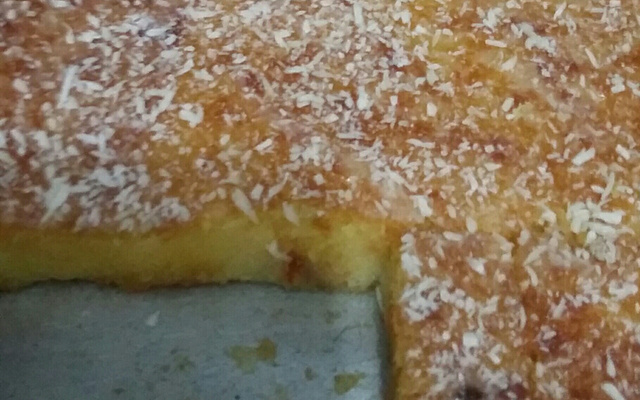 Bolo de mandioca