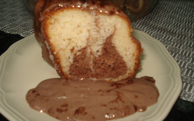 Bolo marmorizado