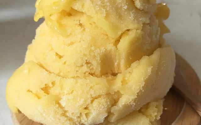 Sorvete de maracujá