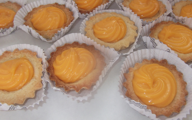 Tortelete de pessego