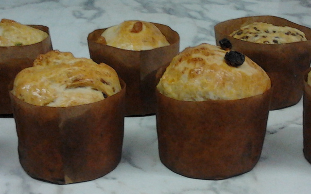 Pão de Natal simples