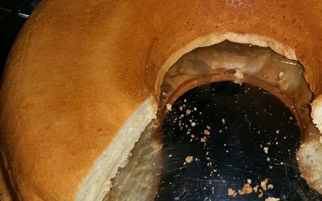 Bolo de goma com queijo fofinho