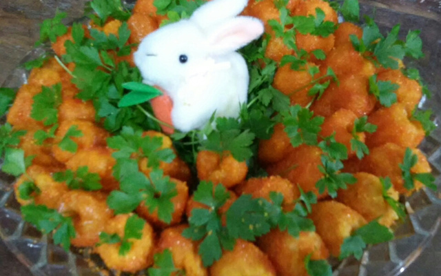 Docinhos de cenouras - cenourinhas de Páscoa