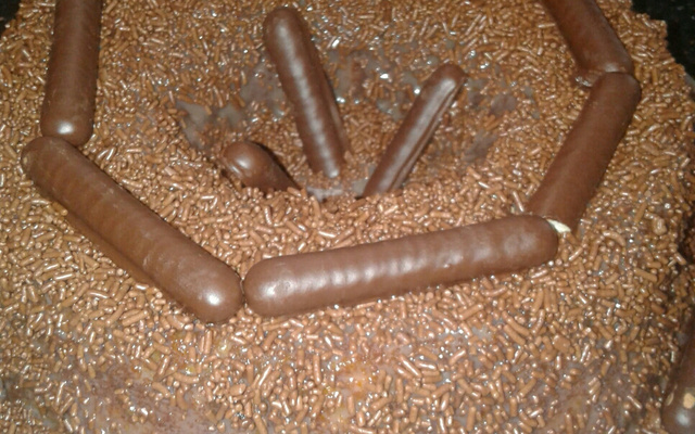 Bolo de cenoura da Gi