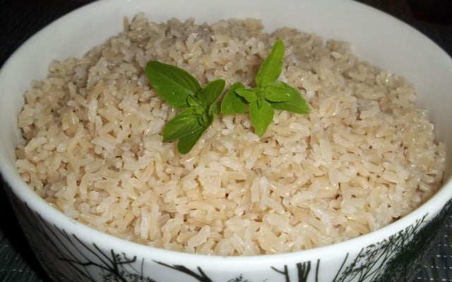 Arroz integral simples