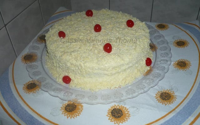 Bolo de Chocolate Branco