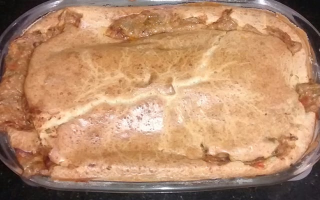 Torta de sardinha da vovó