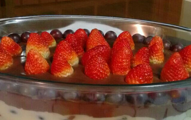 Delicia de uva e morango diet