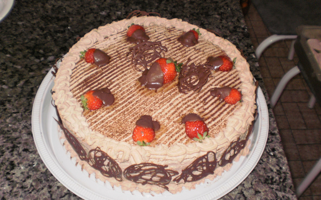 Pão de ló de chocolate